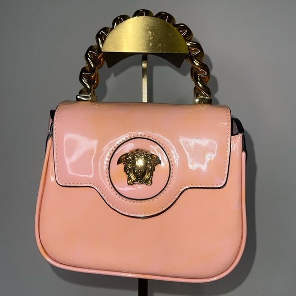 VERSACE La Medusa Woman Gold Handbags - Picture 1 of 8